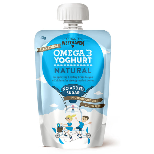 Tasmania's Westhaven Omega 3 Yoghurt Natural 110g