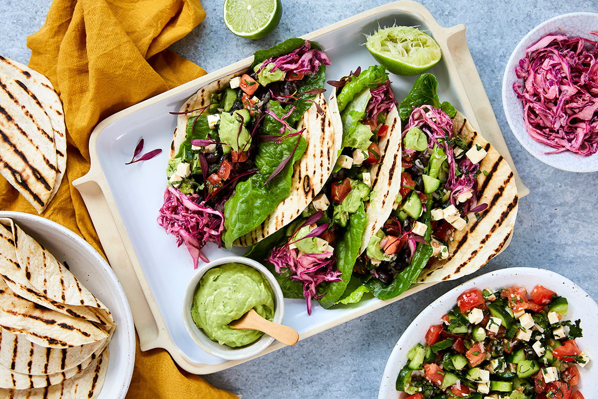 Buy Vegetarian Tacos Meal Kit from Harris Farm Online
