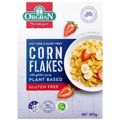 Orgran Plant Based Corn Flakes with Golden Syrup | Harris Farm Online