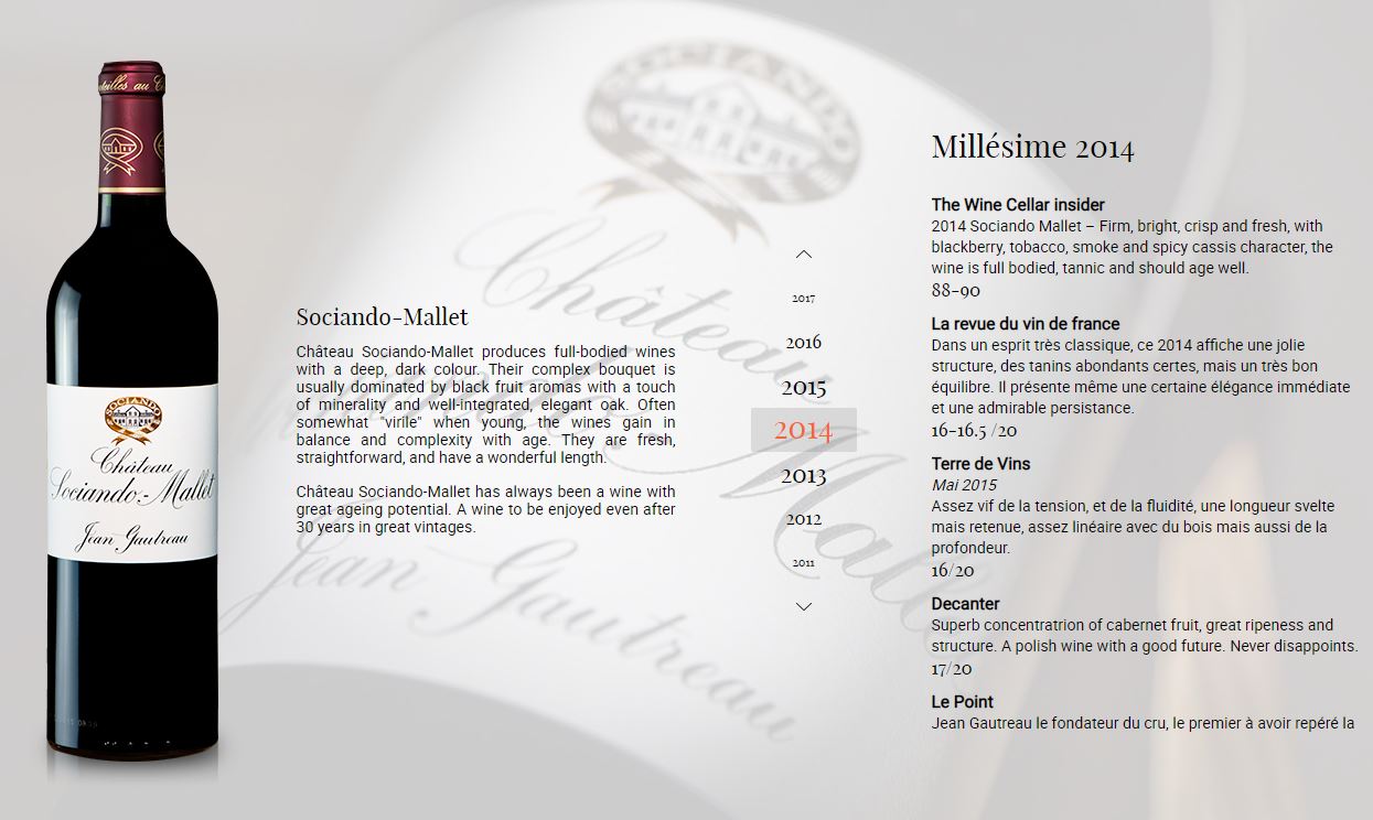 Chateau Sociando Mallet - Haut Me'doc, France | Harris Farm Online