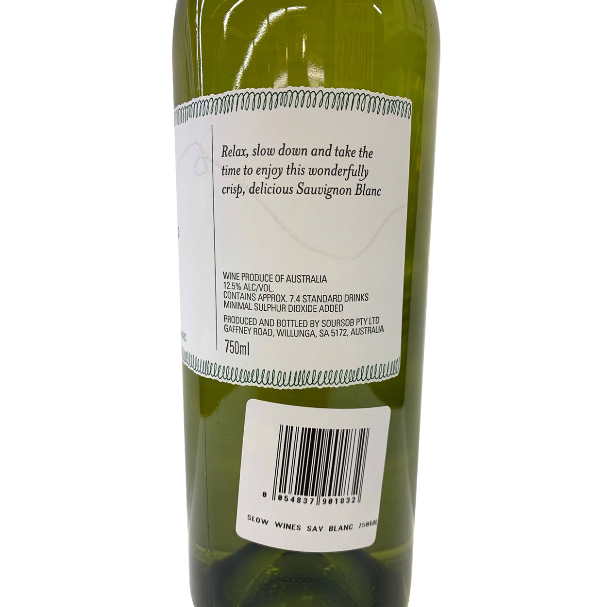 Slow White - Sauvignon Blanc - Adelaide, SA | Harris Farm Online