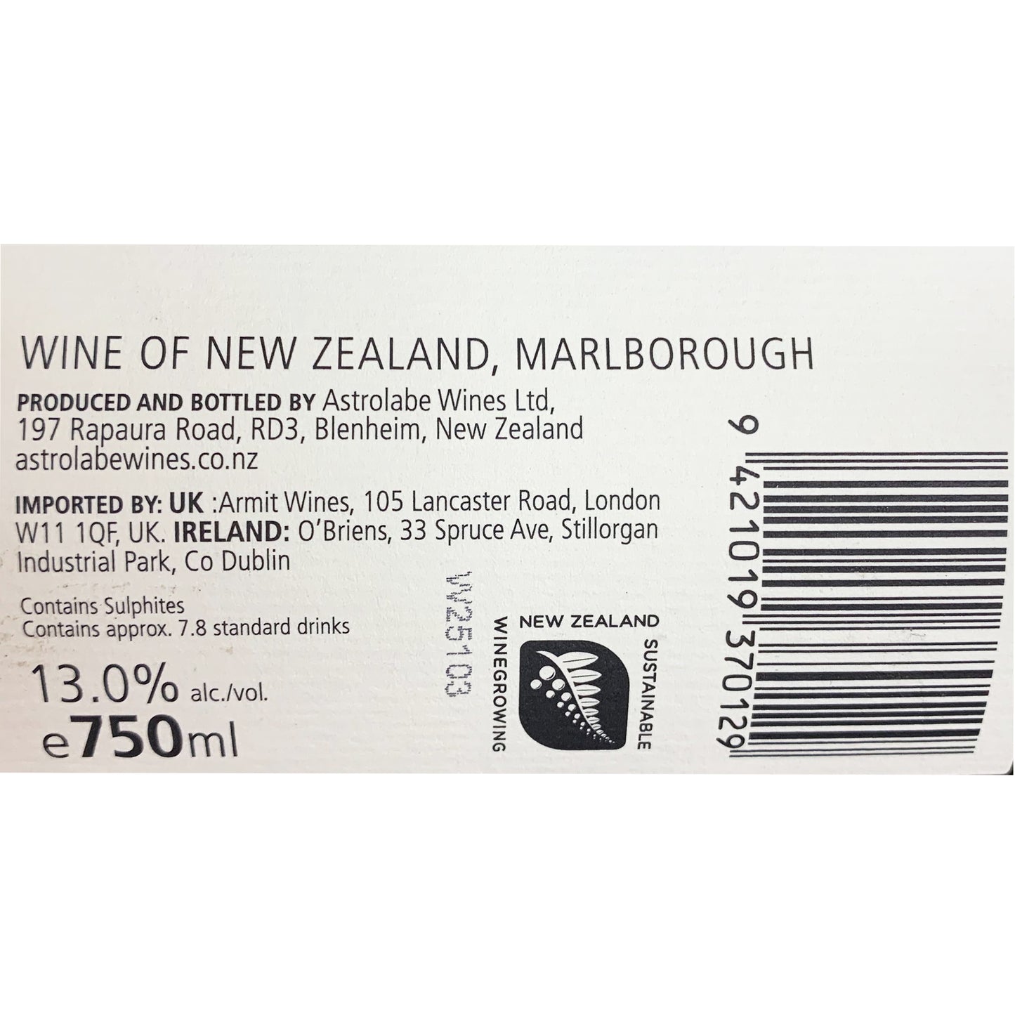 Durvillea - Sauvignon Blanc - Marlborough, NZ | Harris Farm Online