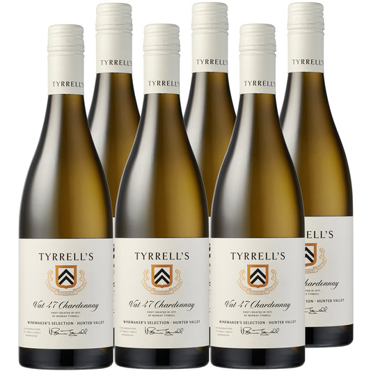 Tyrrell's Vat 47 Chardonnay Hunter Valley NSW Case 6x750ml
