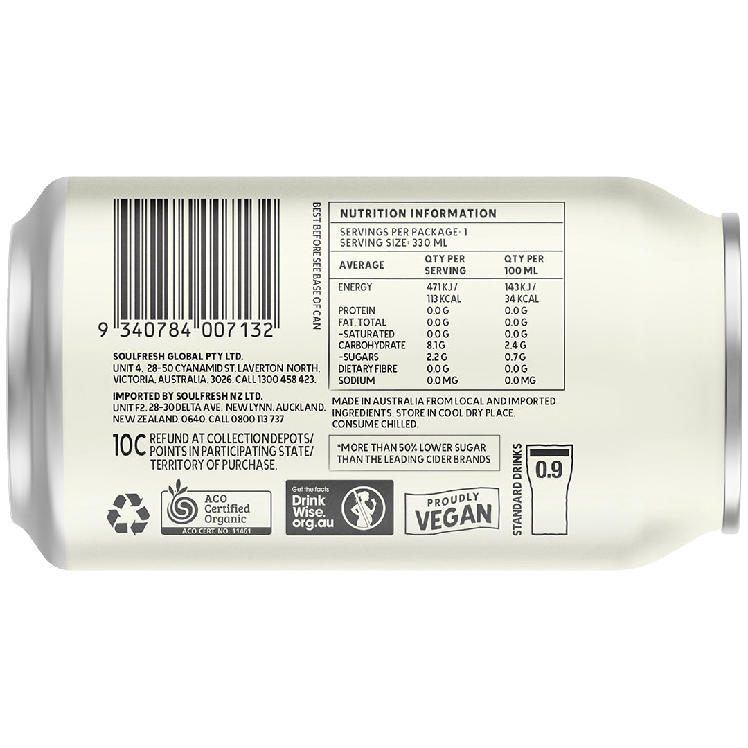 Bootleg Booch Alcoholic Kombucha Passionfruit | Harris Farm Online