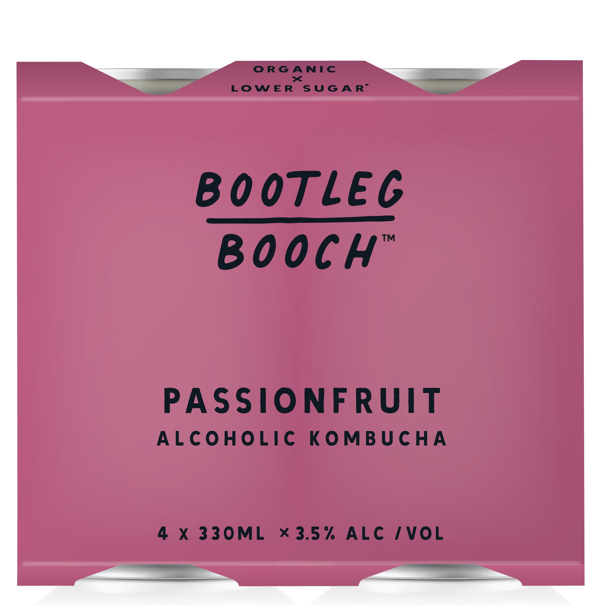 Bootleg Booch Alcoholic Kombucha Passionfruit | Harris Farm Online
