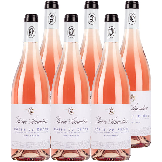 Pierre Amadieu Cotes du Rhone Rose France Case 6x750ml