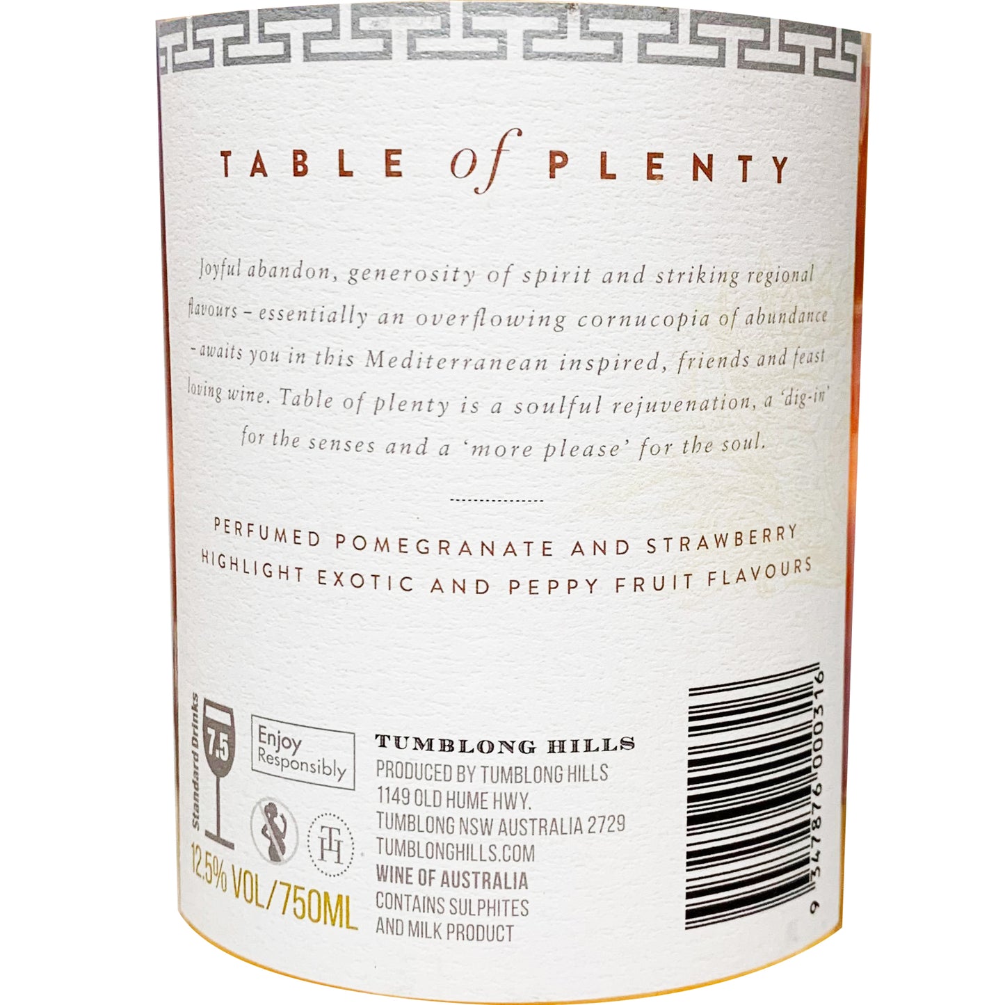 Table of Plenty - Sangiovese Rose - Gundagai, NSW | Harris Farm Online