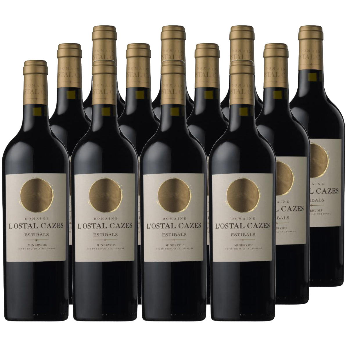 Domaine De L'Ostal Estibals Blend Minervois France Case 12x750ml