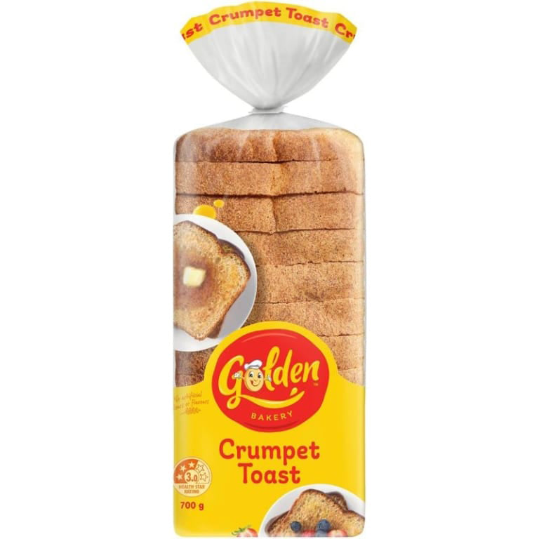 Golden Bakery Crumpet Toast | Harris Farm Online