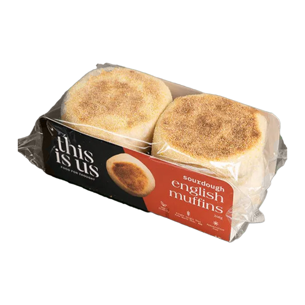 This is Us Sourdough English Muffins x4 260g