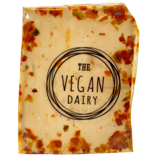 The Vegan Dairy Red Bell Pepper Boursin Cashew Cheese 150g