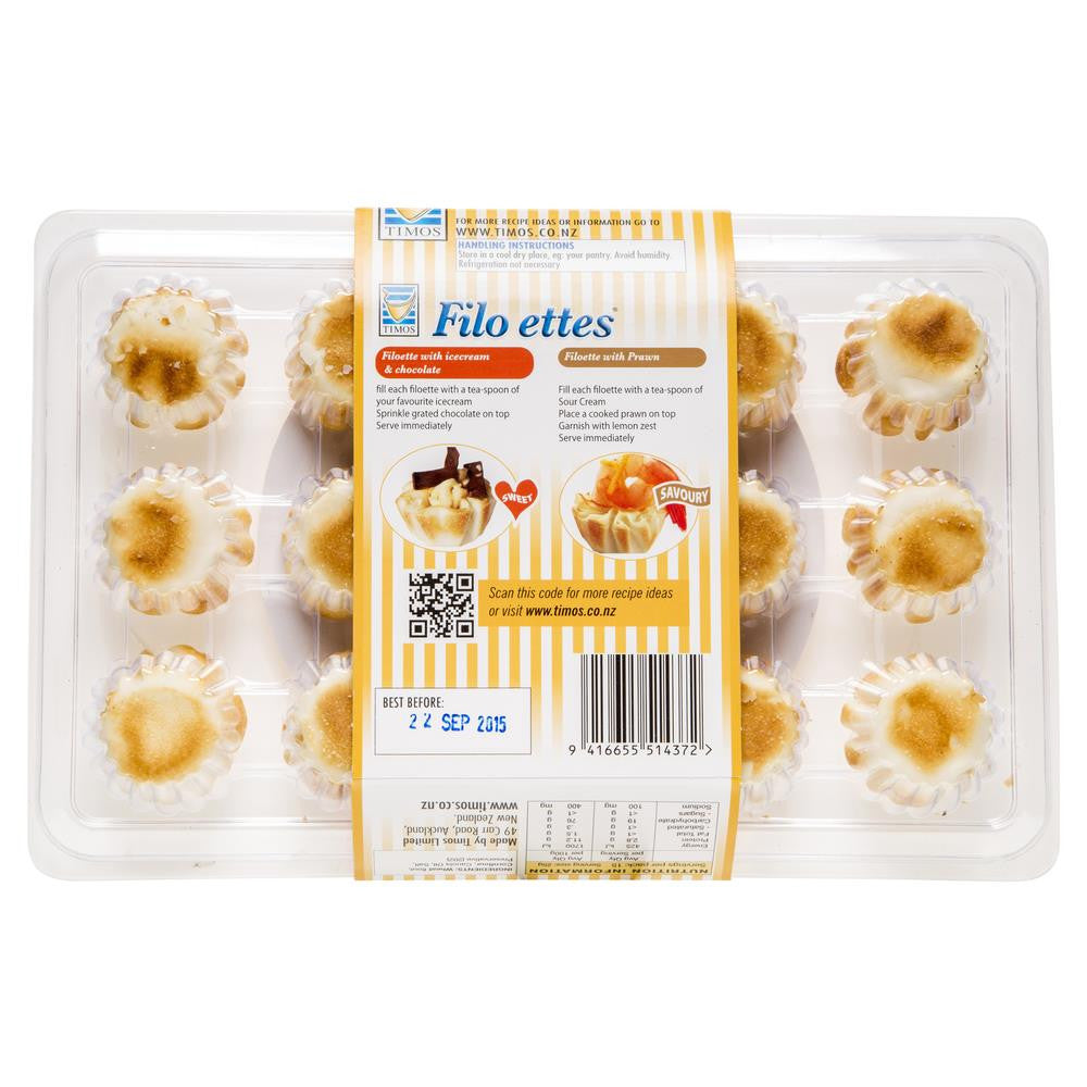 Timos Filo Ettes 30g , Z-Bakery - HFM, Harris Farm Markets
- 2