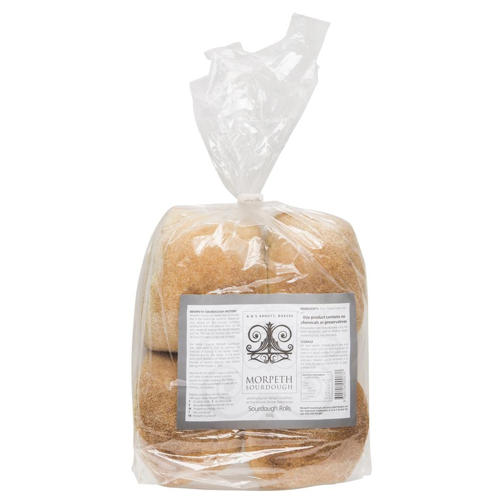 Morpeth Sourdough Rolls 500g , Z-Bakery - HFM, Harris Farm Markets
- 1