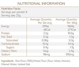 Mountain Bread - Rice Wraps | Harris Farm Online