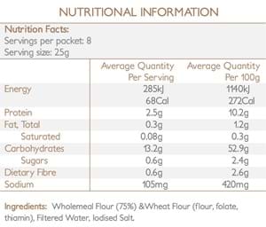 Mountain Bread - Wheat Wraps | Harris Farm Online