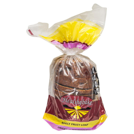 Healthybake Spelt Fruit Loaf Organic Sourdough 600g , Z-Bakery - HFM, Harris Farm Markets
 - 1