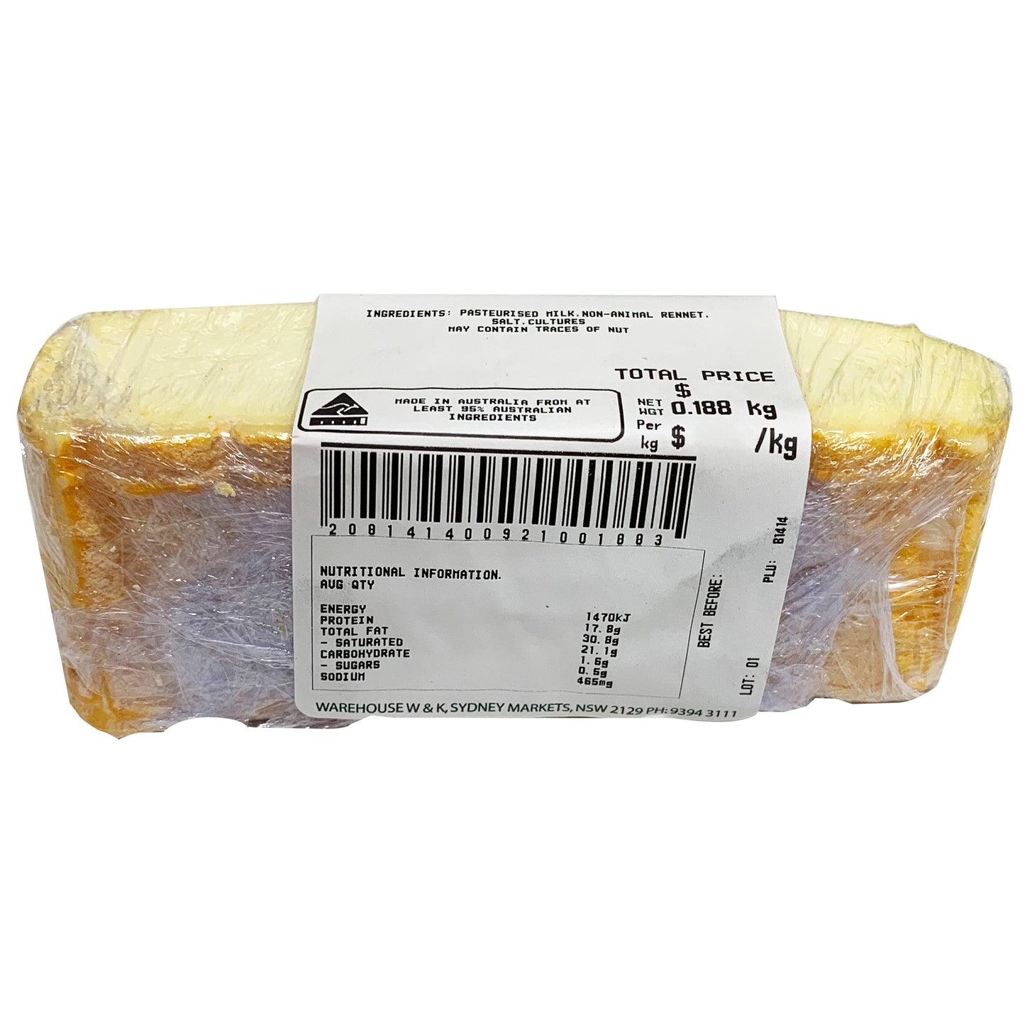 Flinders Estate Washed Rind Cheese 120g-220g