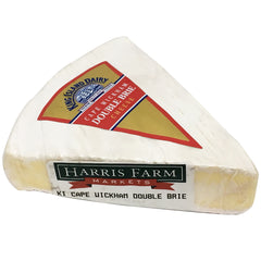 King Island Cape Wickham Double Brie Cheese | Harris Farm Online