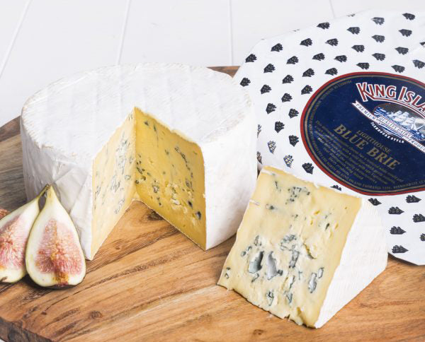 King Island Dairy Lighthouse Blue Brie Cheese 150-250g