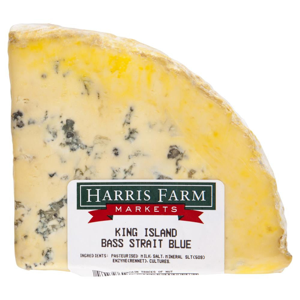 Blue Cheese Bass Strait Blue 110-160g , Frdg1-Cheese - HFM, Harris Farm Markets
- 2