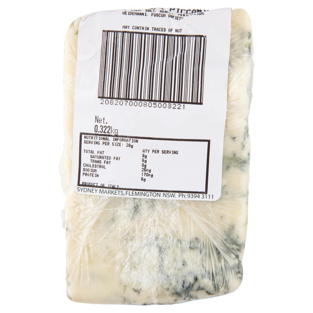 Gorgonzola Piccante Blue Cheese 170-210g | Harris Farm Markets Online