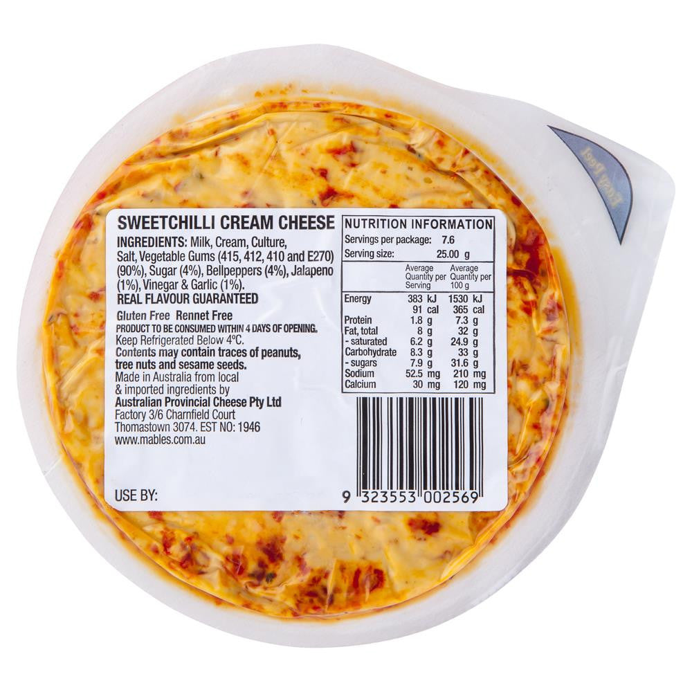 Cream Cheese Mables 190g , Frdg1-Cheese - HFM, Harris Farm Markets
- 2