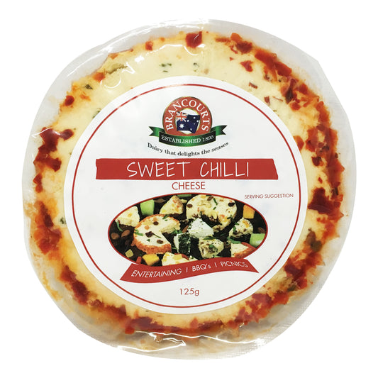 Flavoured Cream Cheese - Sweet Chilli (125g) Brancourts