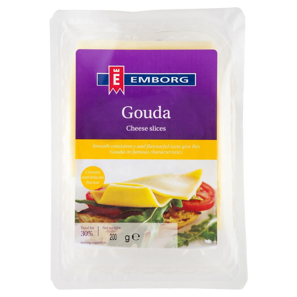 Gouda Cheese Slices Emborg 150g , Frdg1-Cheese - HFM, Harris Farm Markets
- 1
