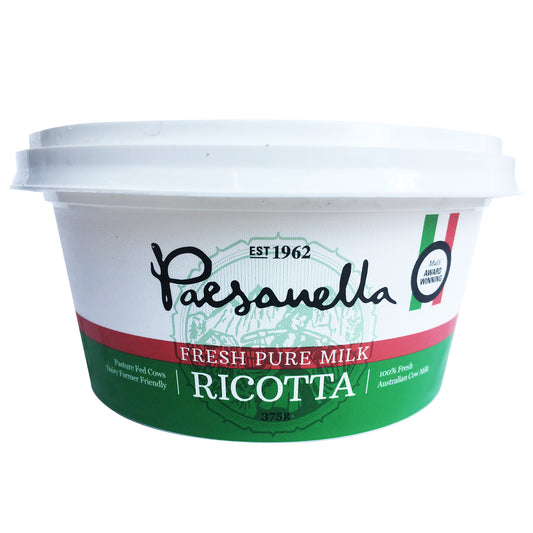 Ricotta -  Fresh Pure Milk (375g) Paesenella