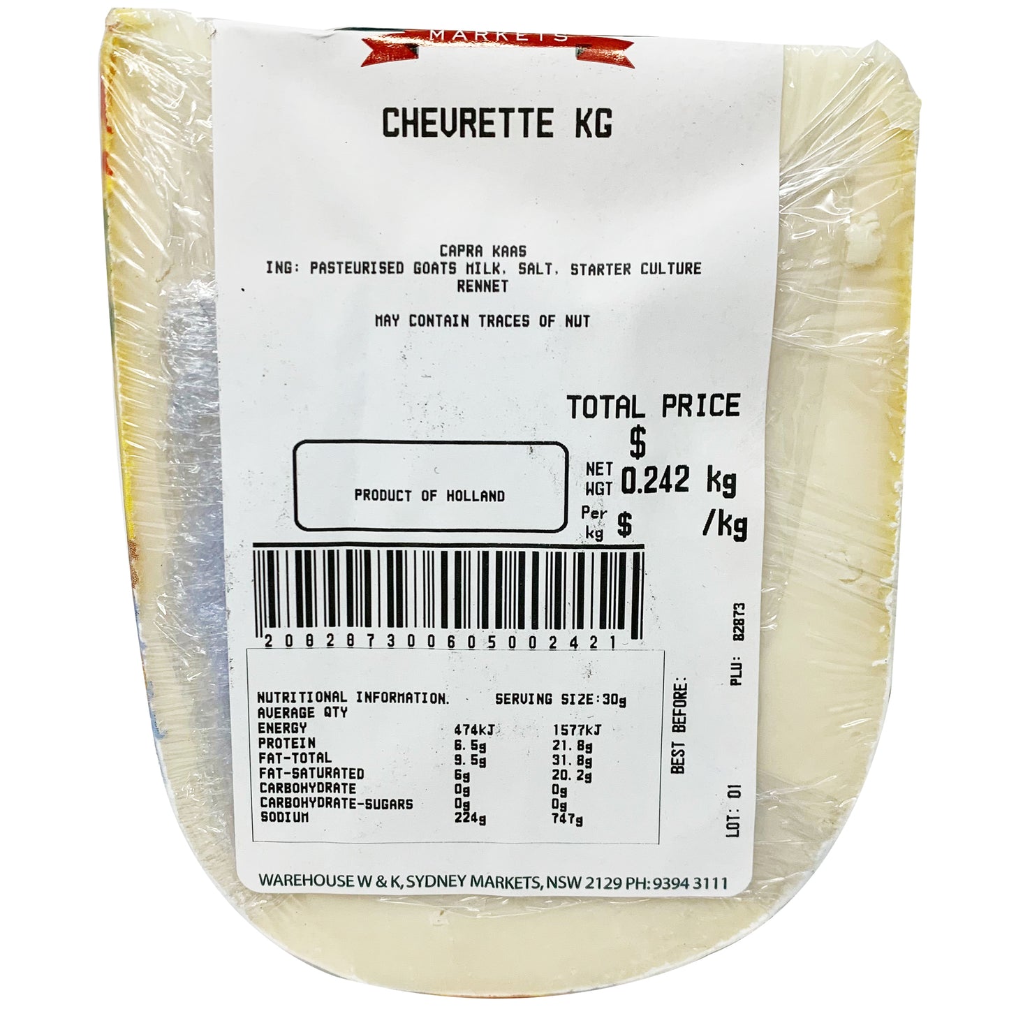 Frico Chevrette Goat Cheese 230-280g | Harris Farm Markets Online