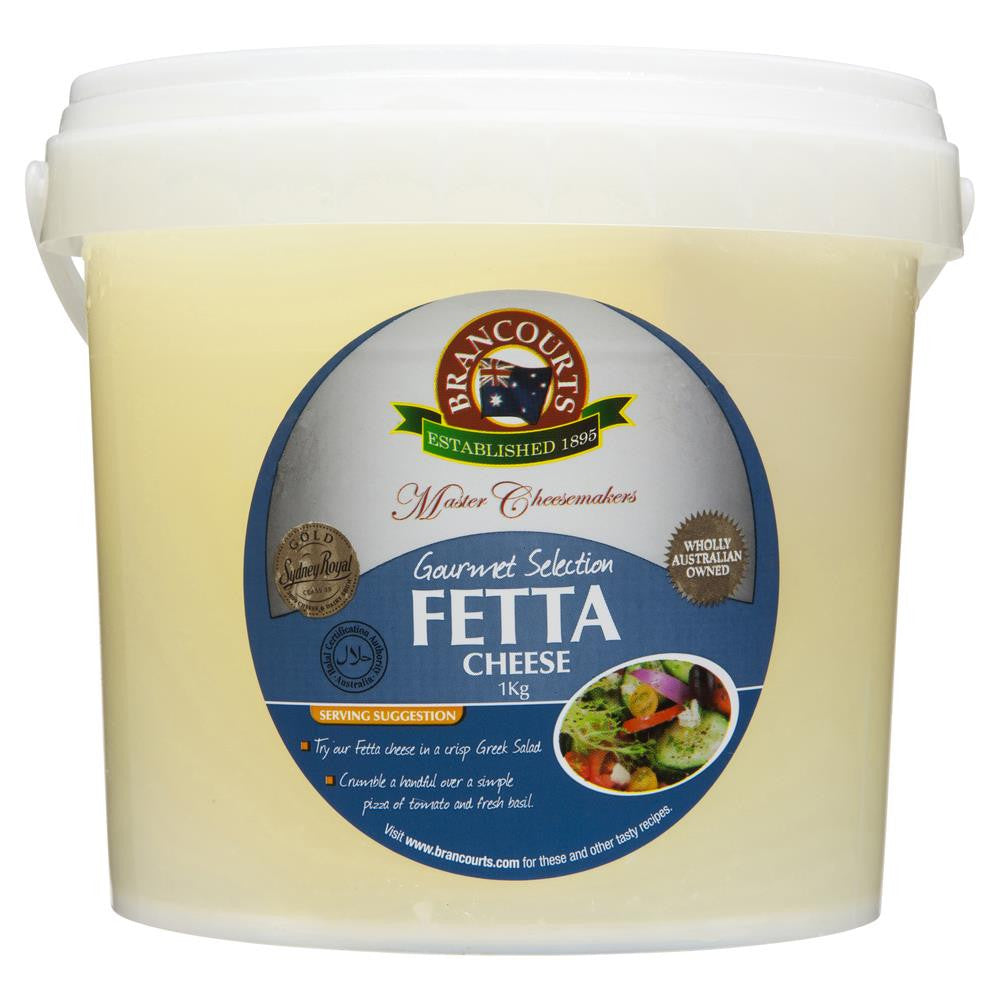 Feta Brancourts 1kg , Frdg1-Cheese - HFM, Harris Farm Markets
 - 1