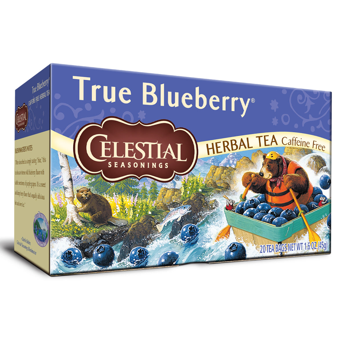 Celestial - Herbal Tea - True Blueberry (20 tea bags, 45g)