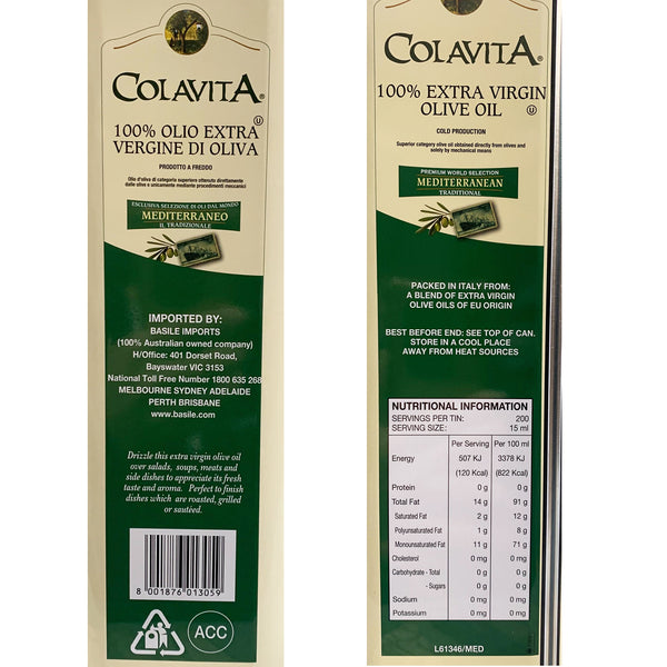 Colavita - Mediterranean - Extra Virgin Olive Oil | Harris Farm Online