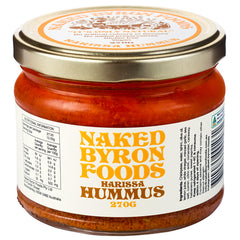 Naked Byron Foods Vegan Harissa Hummus | Harris Farm Online