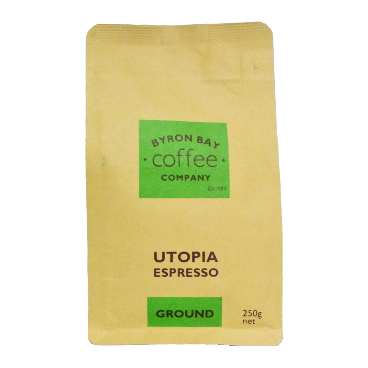 Byron Bay Coffee Co. Utopia Espresso Ground Coffee 250g | Harris Farm Online