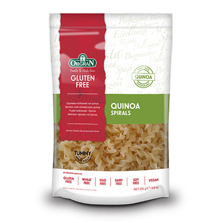Orgran Quinoa Spirals 250g