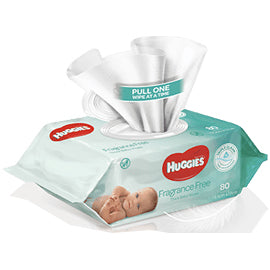 Huggies Thick Baby Wipes x80