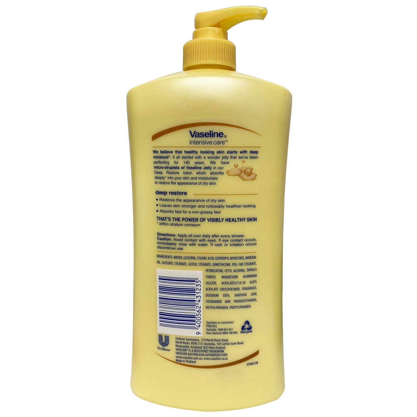 Vaseline Intensive Care Lotion 750ml