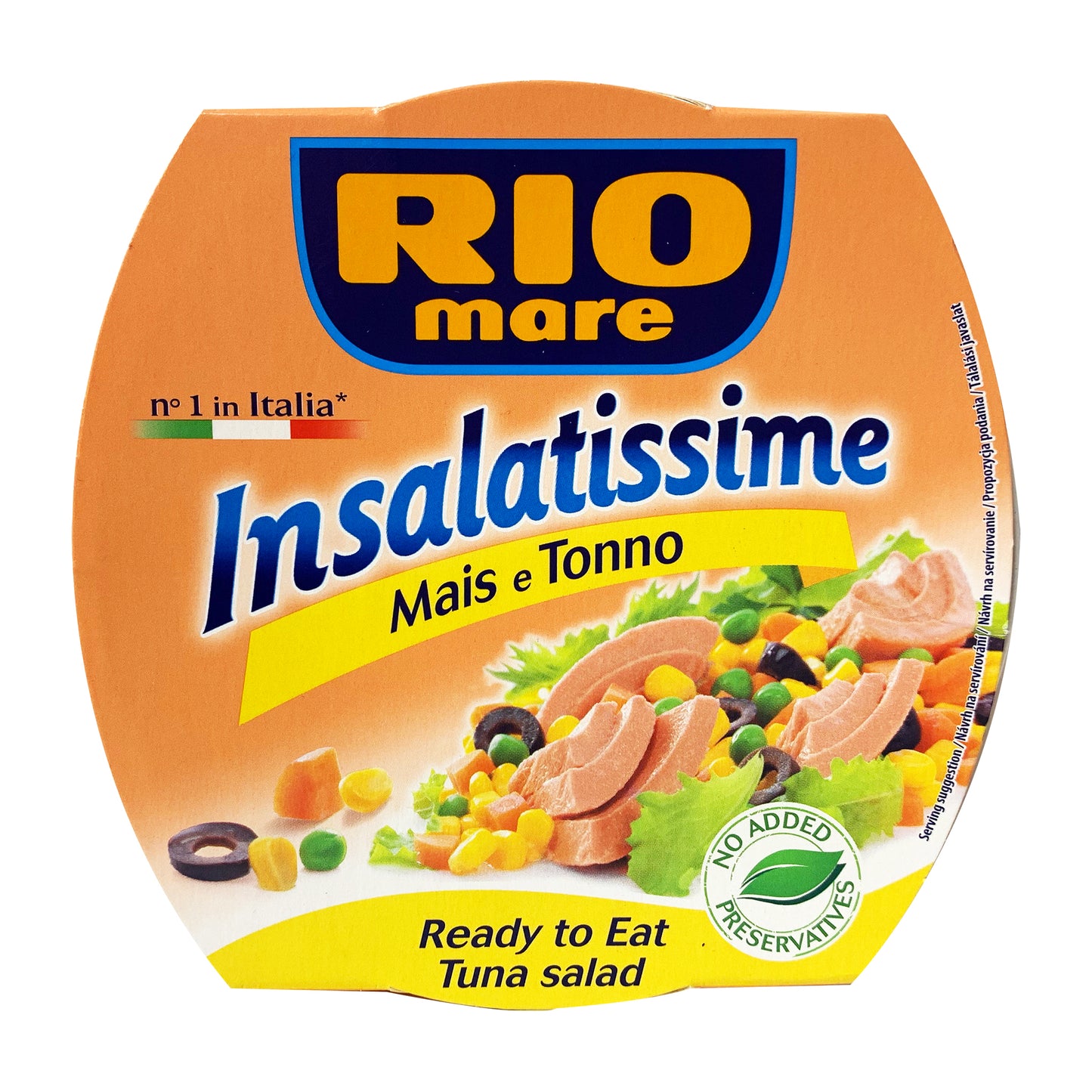 Rio Mare Tuna Salad Canned Insalatissime Maize and Tuna 160g
