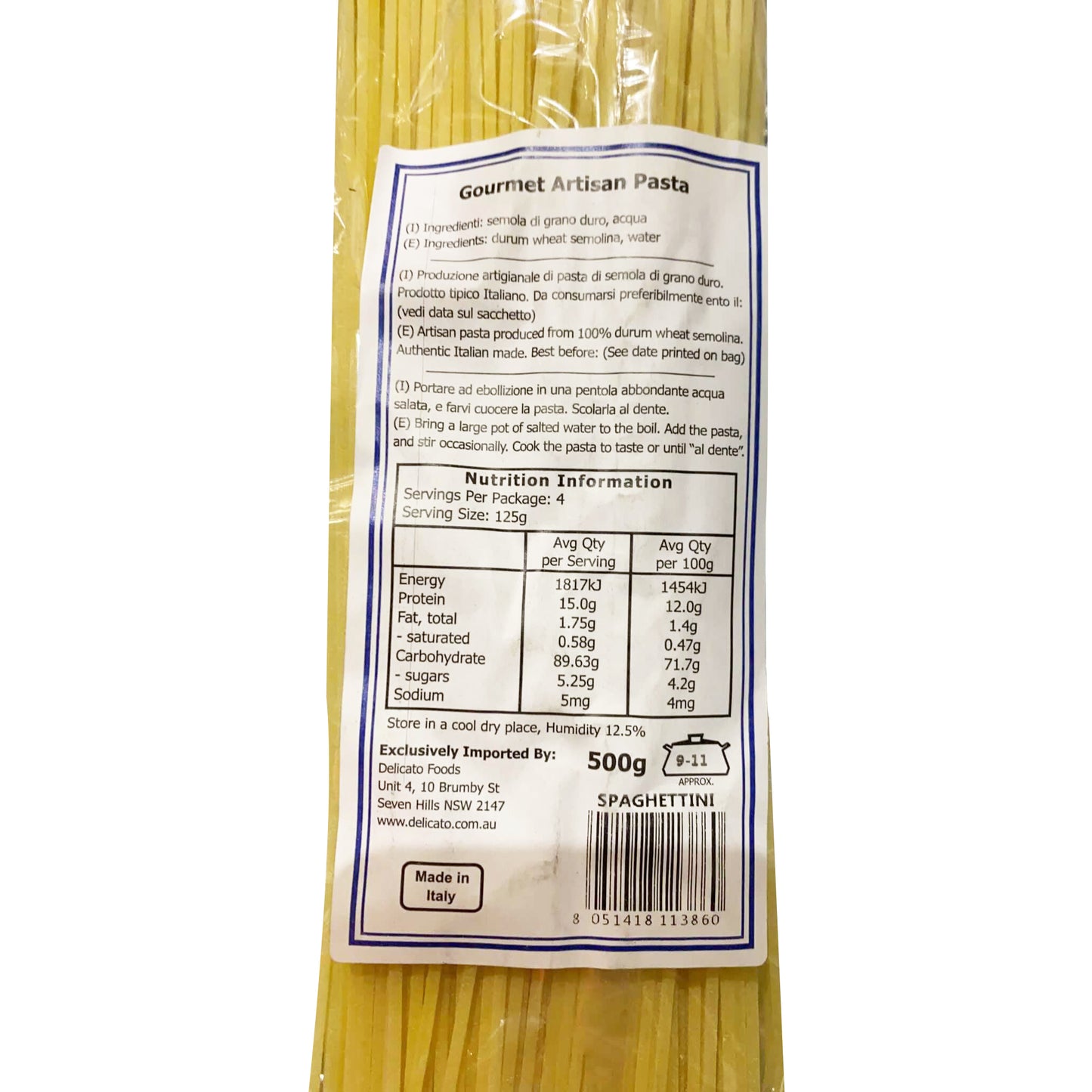 Pastificio Spaghettini | Harris Farm Online