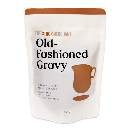 The Stock Merchant Free Range Old Fashioned Chicken Gravy 300g | Harris Farm Online