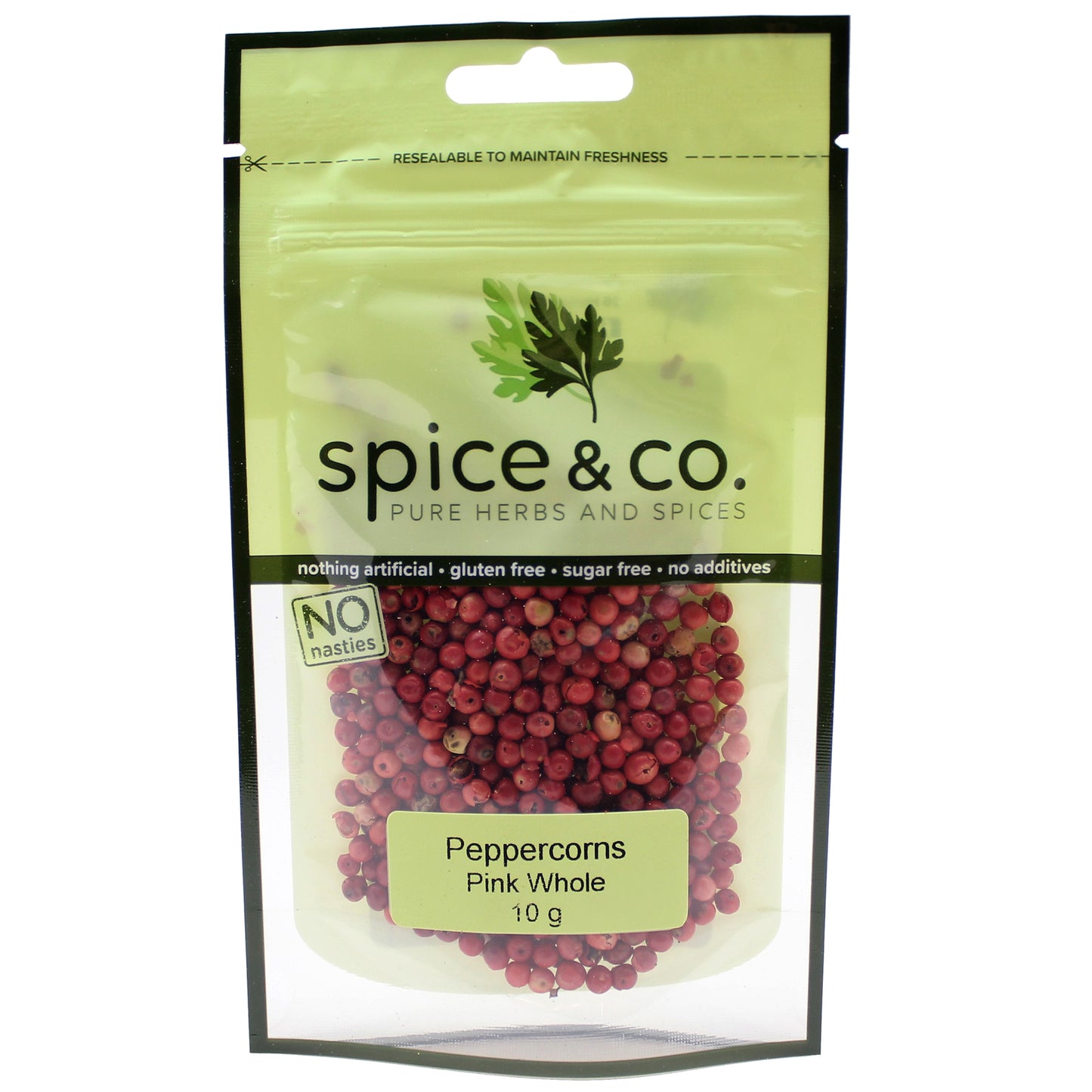 Spice and Co Peppercorns Pink Whole 10g