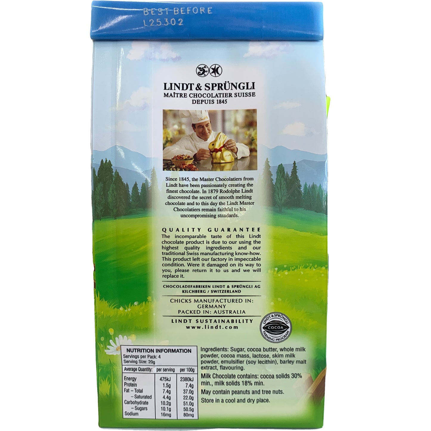 Lindt Milk Chocolate Mini Chicks | Harris Farm Online