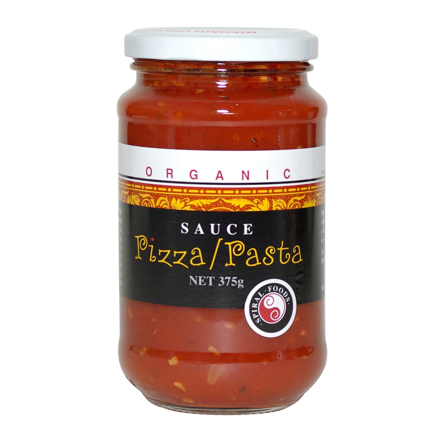 Spiral Foods - Pasta Sauce - Pizza or Pasta Organic (375g)