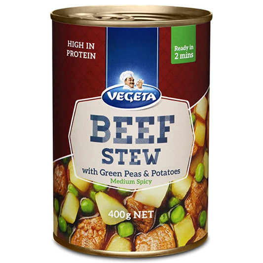 Vegeta Beef Stew Green Peas and Potatoes 400g
