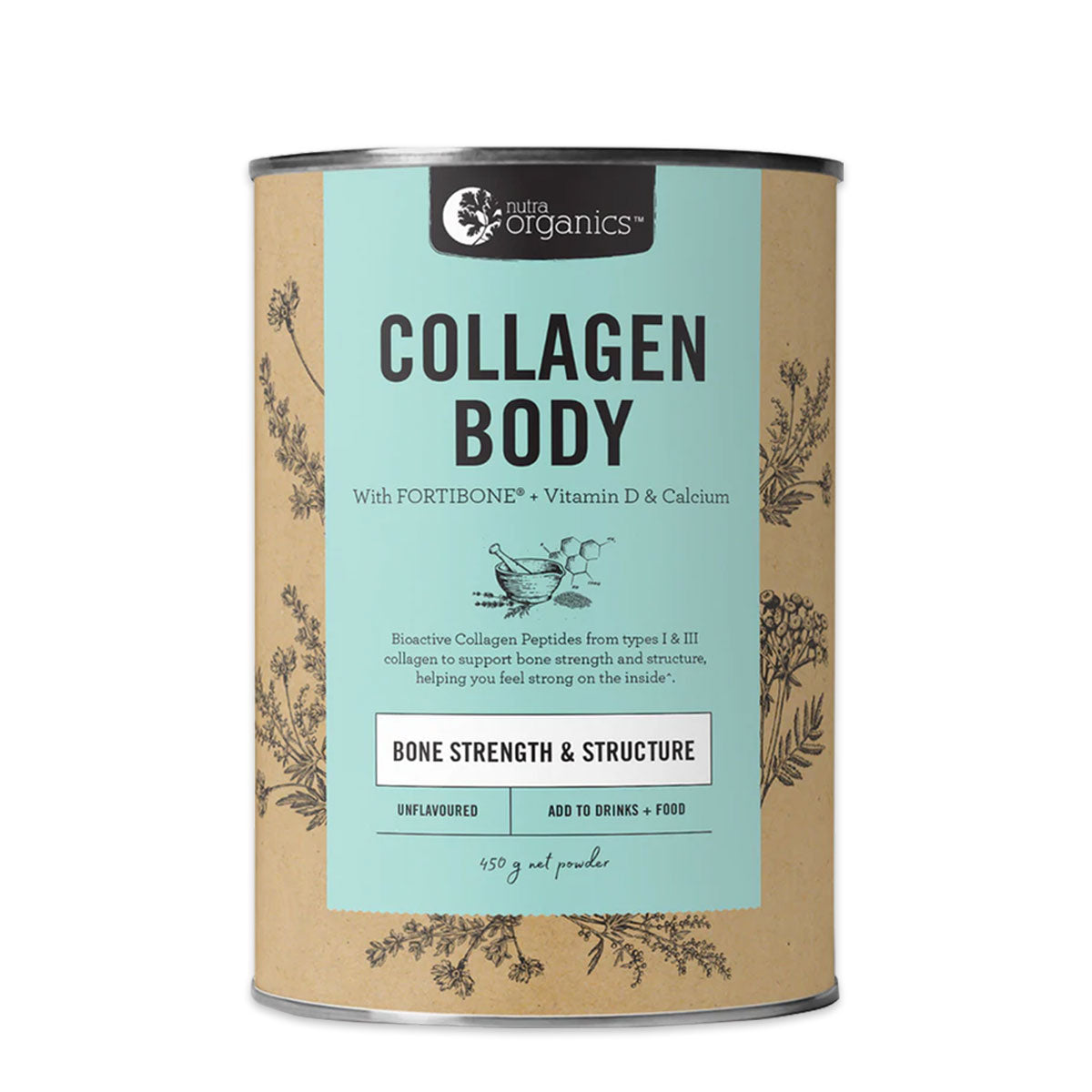 Nutra Organics Body with Fortibone 450g | Harris Farm Online