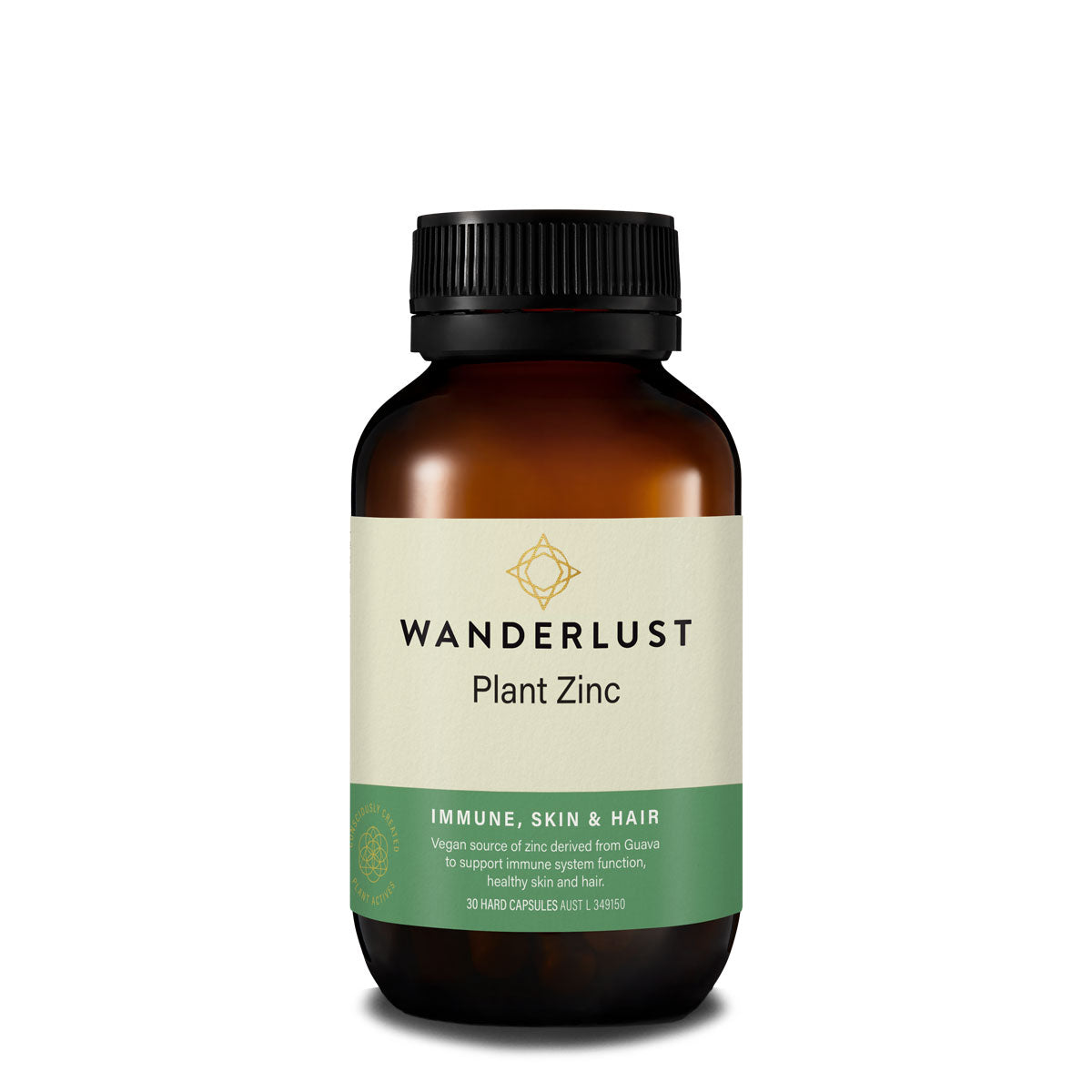 Wanderlust Plant Zinc 30 Capsules | Harris Farm Markets Online