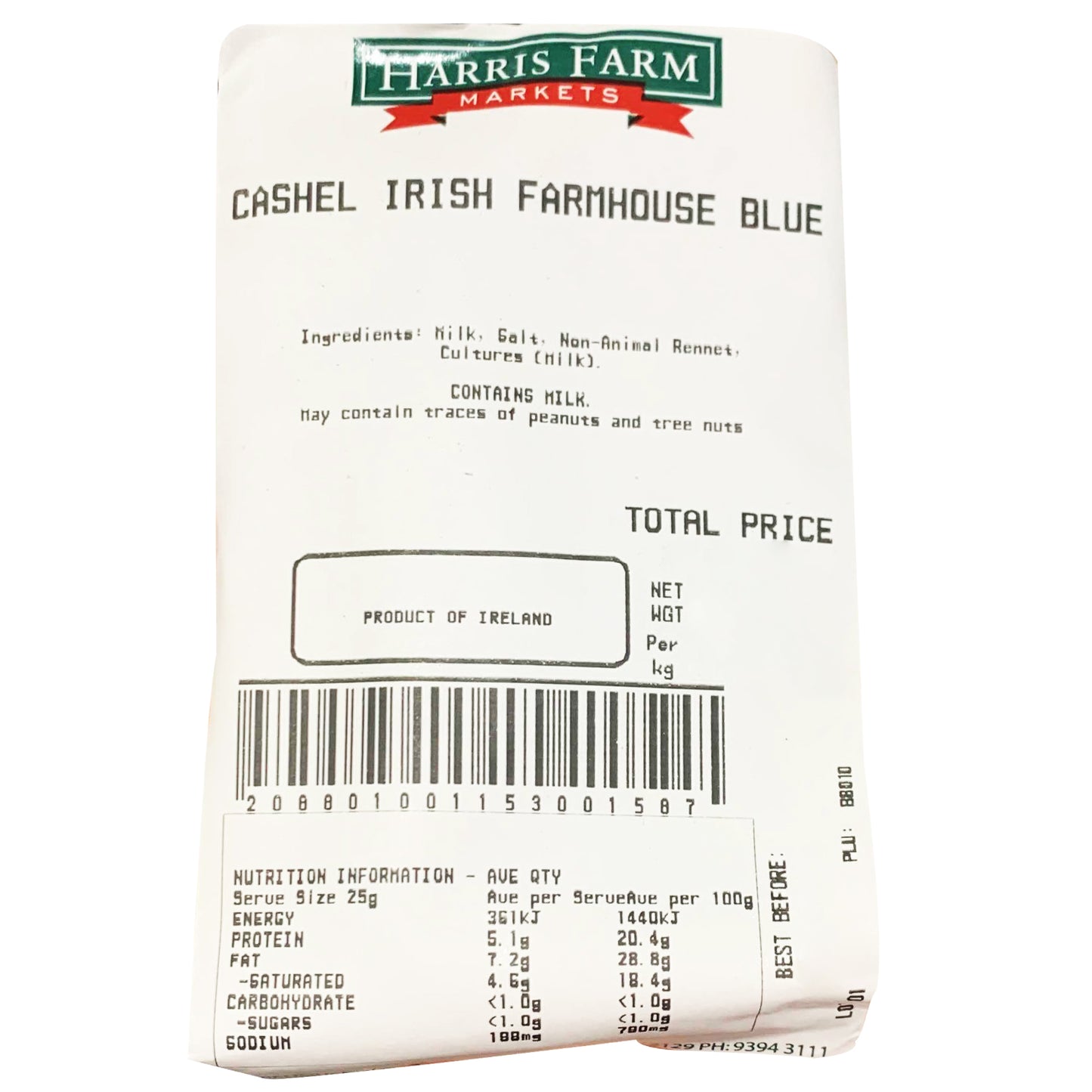 Cashel Irish Farm Blue Cheese | Harris Farm Online
