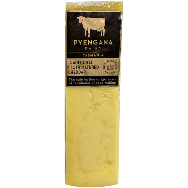 Pyengana Dairy Traditional Cloth Matured Cheddar | Harris Farm Online