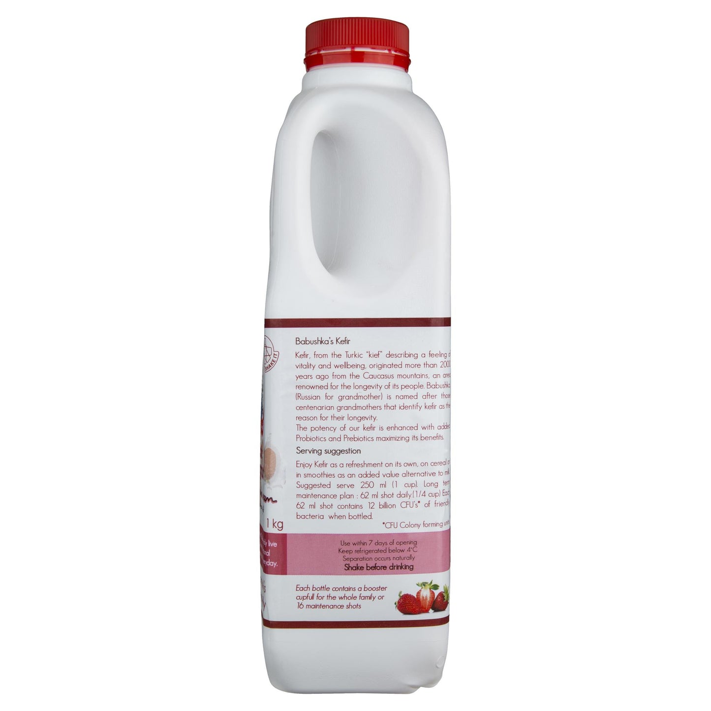 Babushka Probiotic Kefir Yoghurt Strawberries And Cream 1kg , Frdg1-Drinks - HFM, Harris Farm Markets
- 3